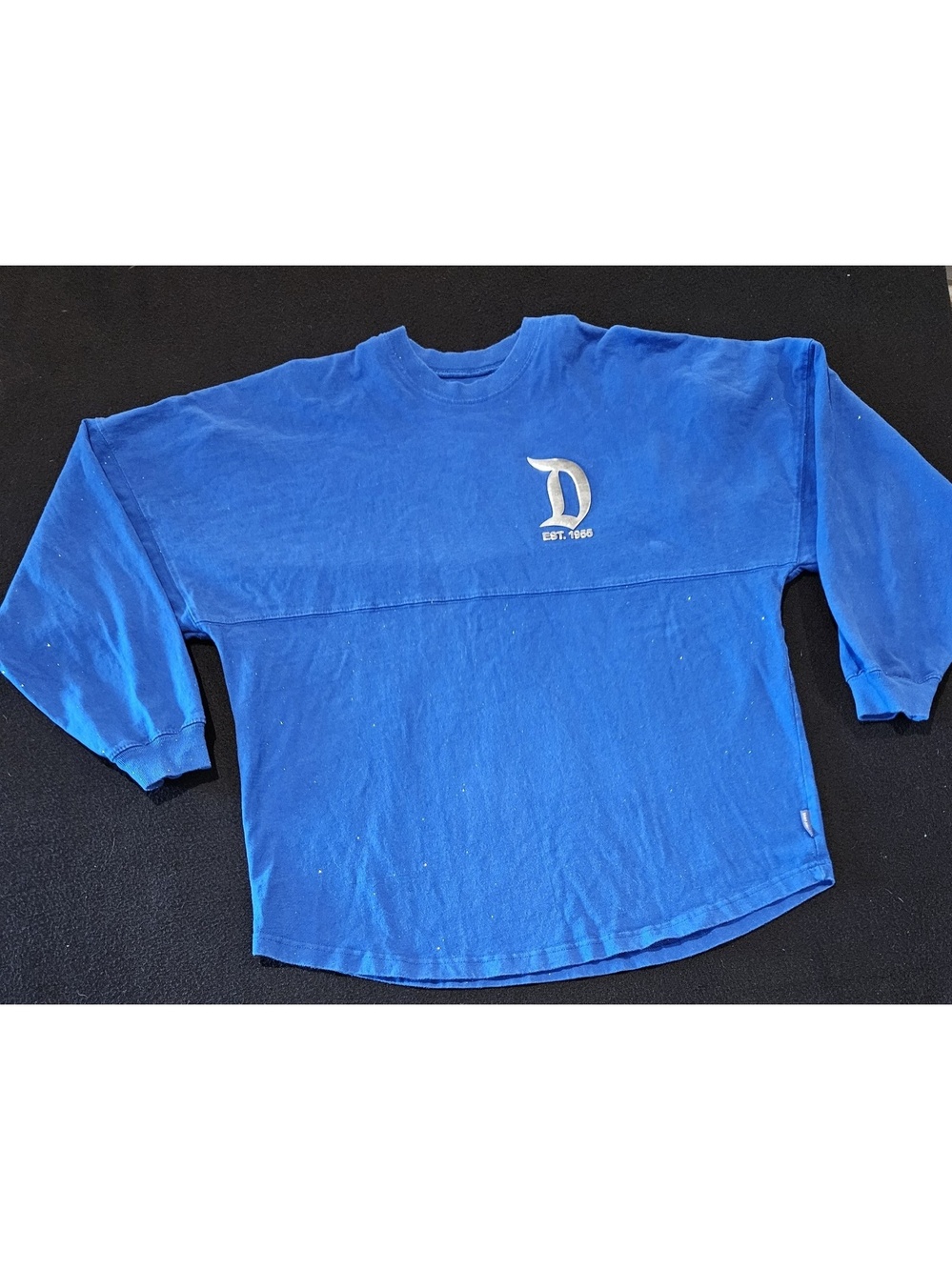 Disneyland Disney Sorcerer Glitter Blue Spirit Jersey Size Medium